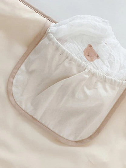 Foldable Infant Diaper Changer with Waterproof Pad